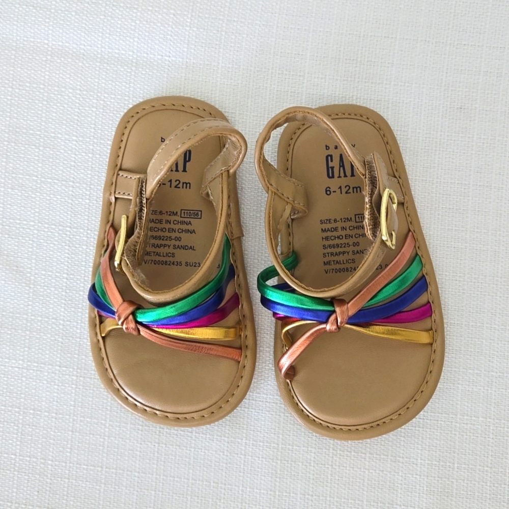Baby GAP Size 6-12 month sandals